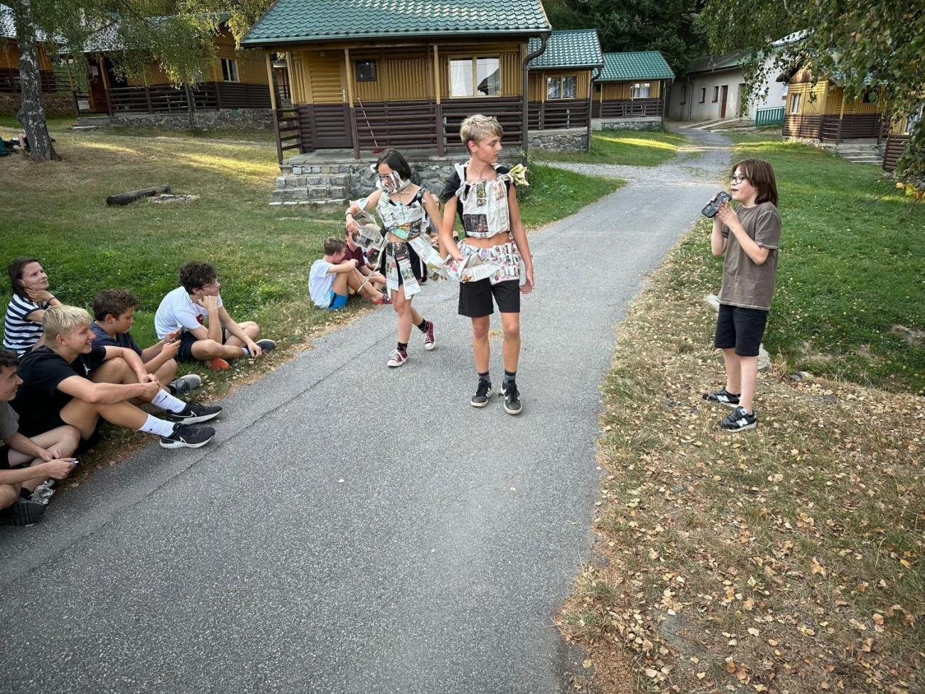 Zápis z výjezdu osmáků…