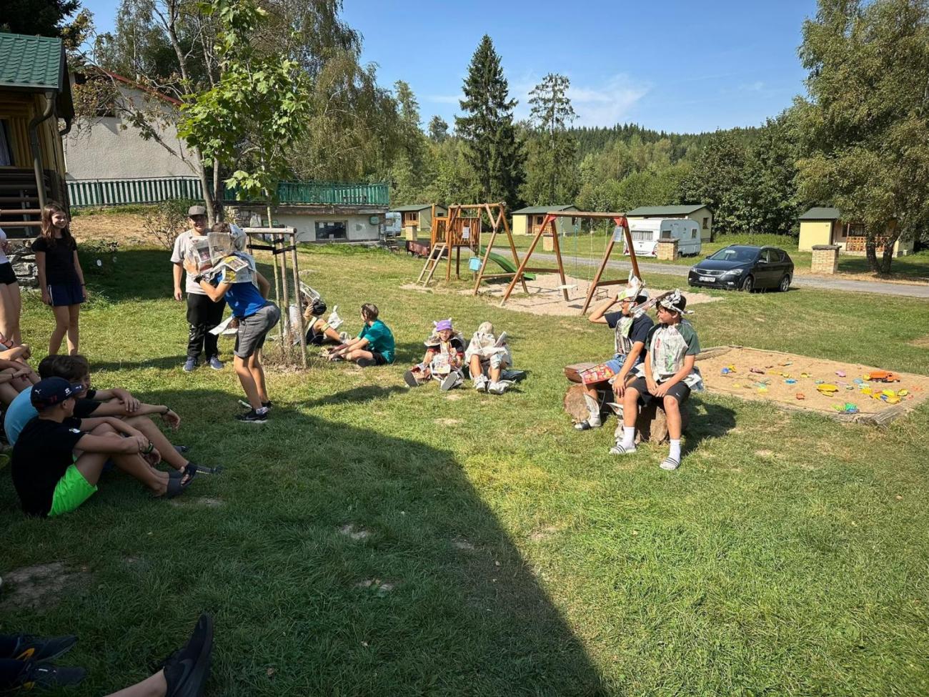 Zápis z výjezdu osmáků…