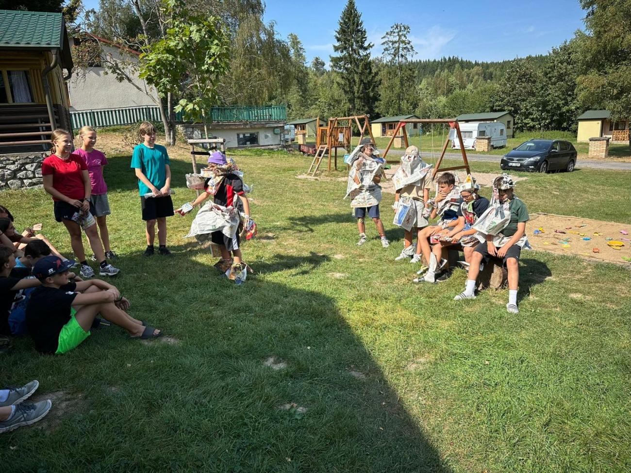 Zápis z výjezdu osmáků…