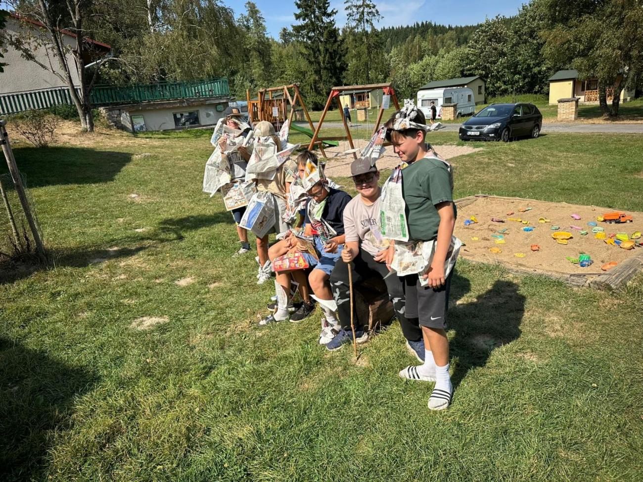 Zápis z výjezdu osmáků…