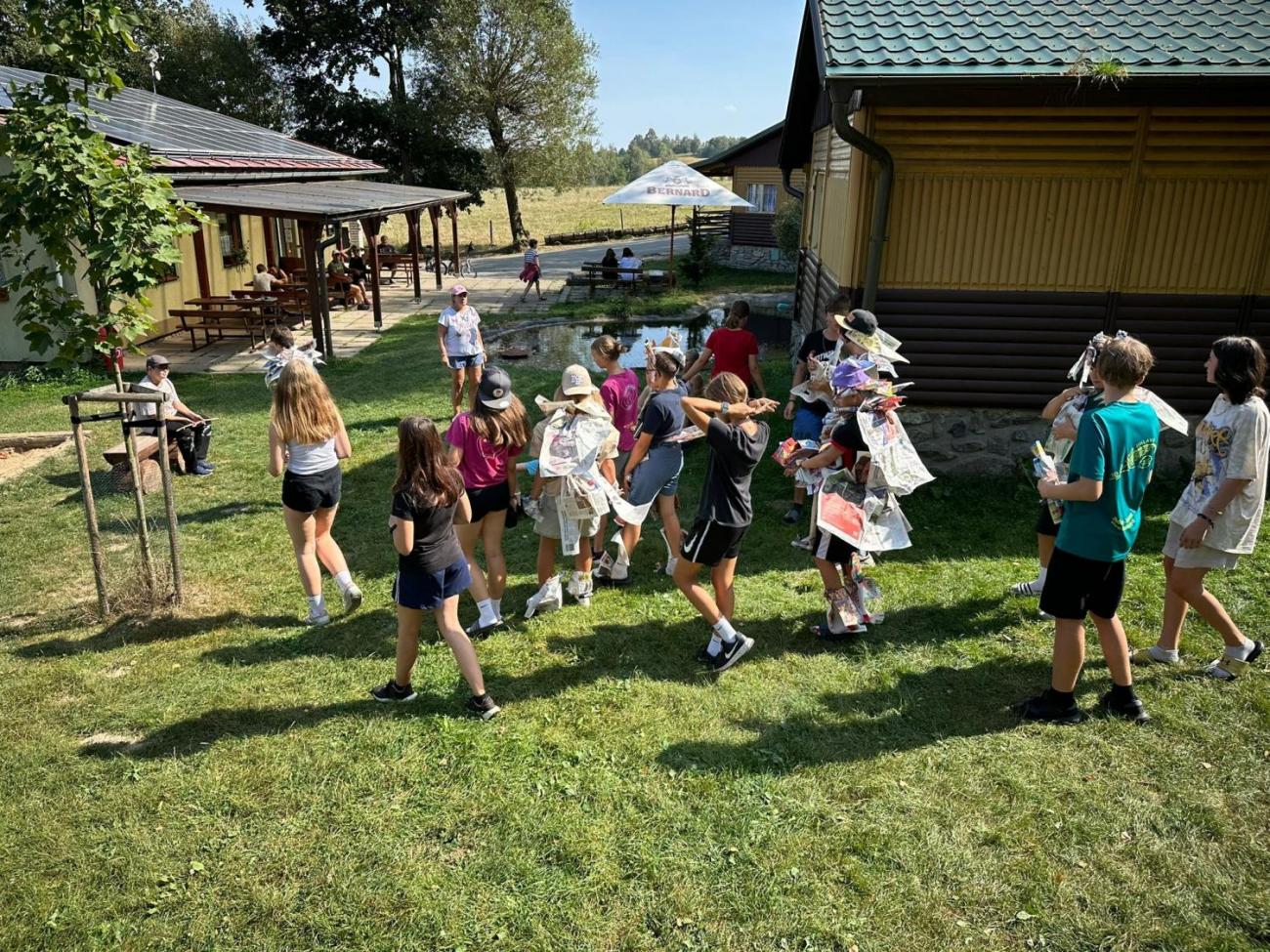 Zápis z výjezdu osmáků…