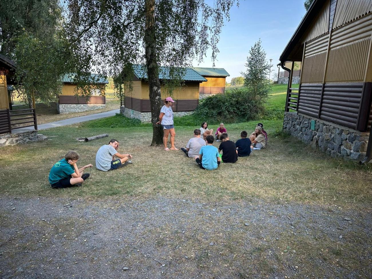 Zápis z výjezdu osmáků…