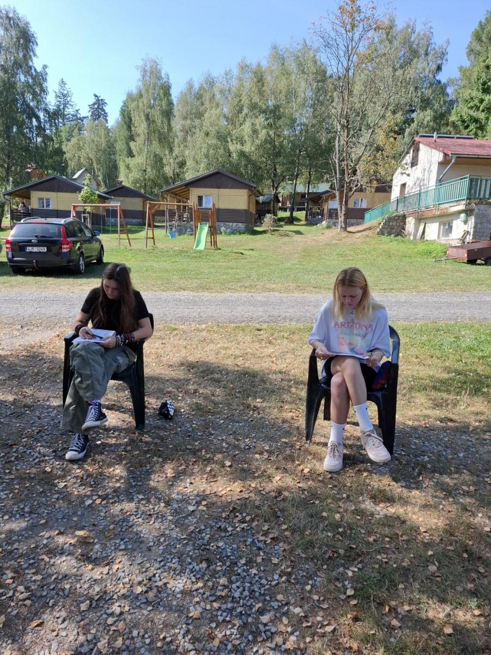 Zápis z výjezdu osmáků…