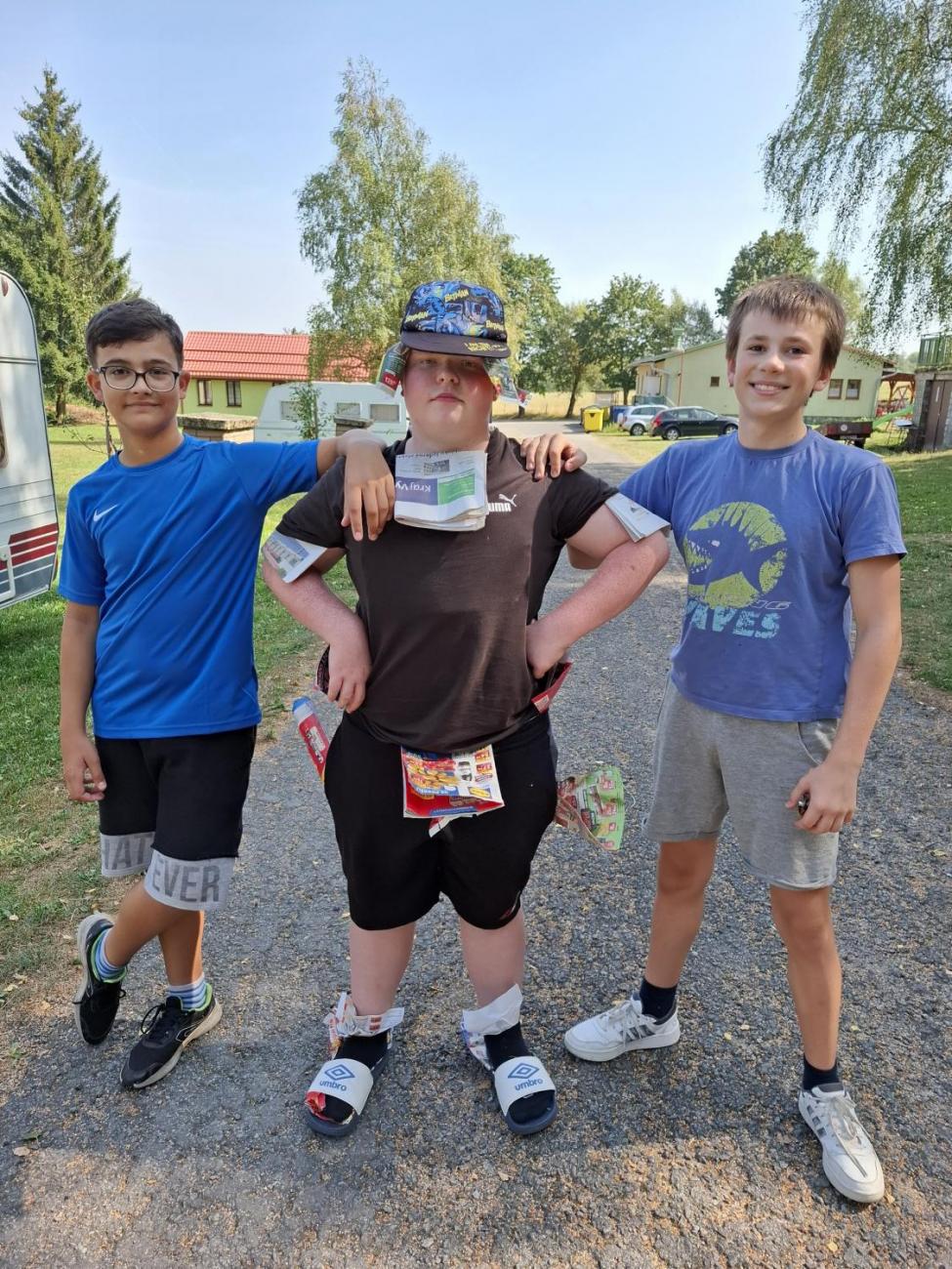 Zápis z výjezdu osmáků…