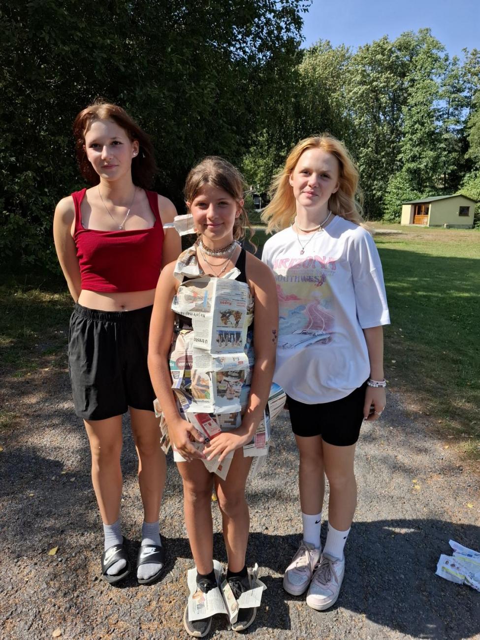 Zápis z výjezdu osmáků…