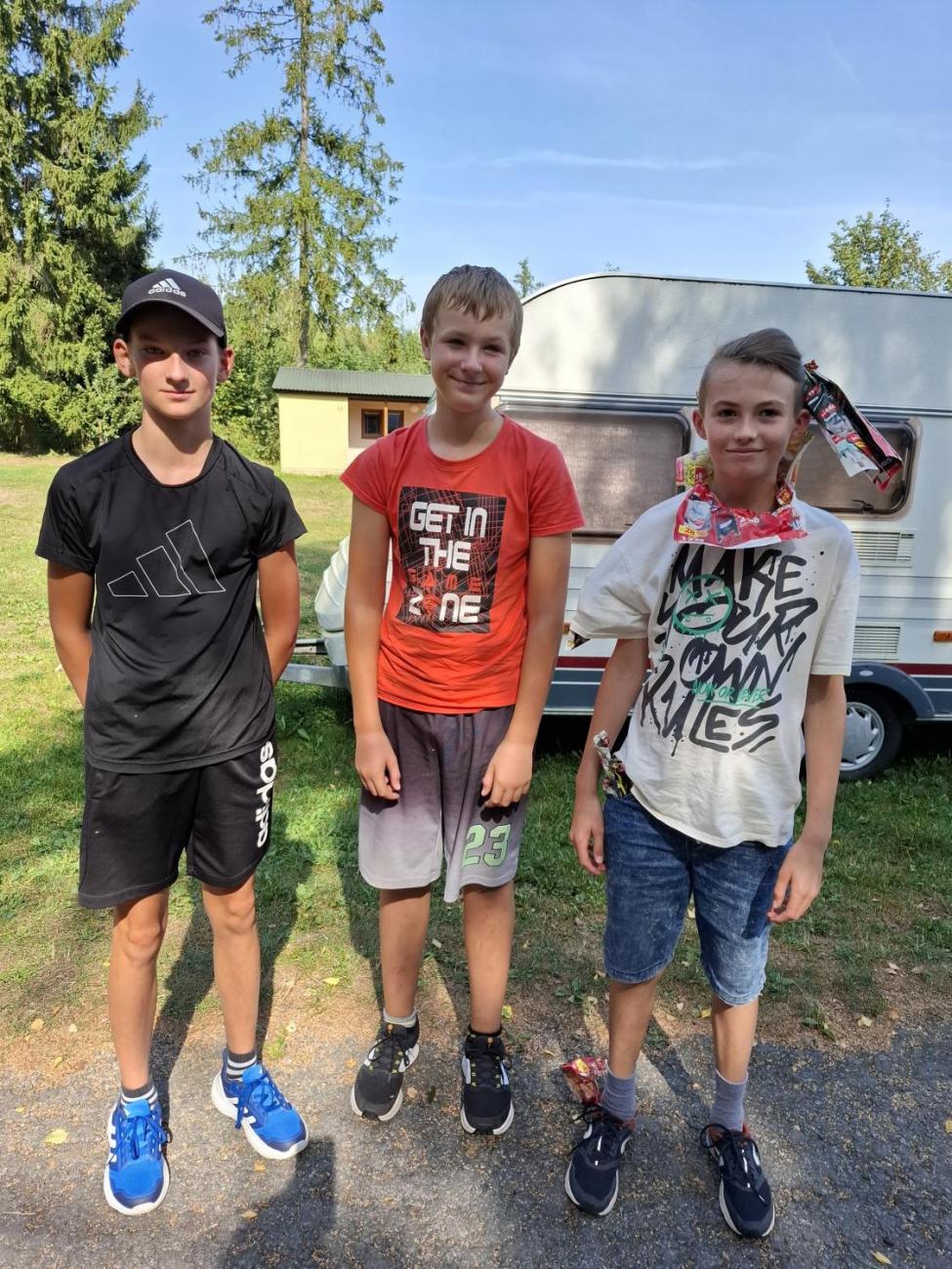 Zápis z výjezdu osmáků…