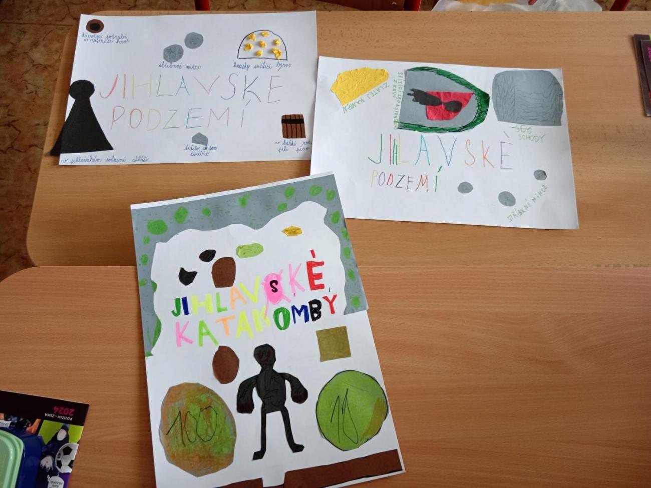 Návštěva jihlavského podzemí 3.B