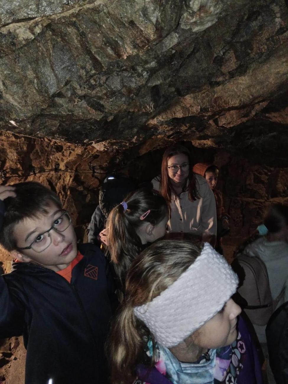 Návštěva jihlavského podzemí 3.B