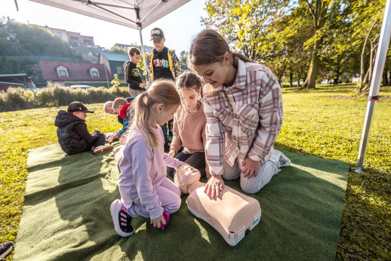 Dětský den na dopravním hřišti, 1. ročníky s 5.B