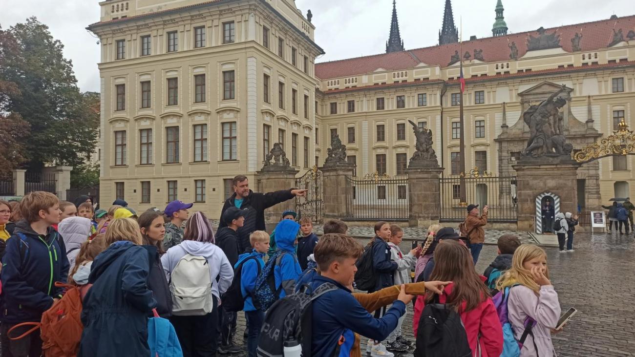 Vlastivědný výlet do Prahy  5. ročník