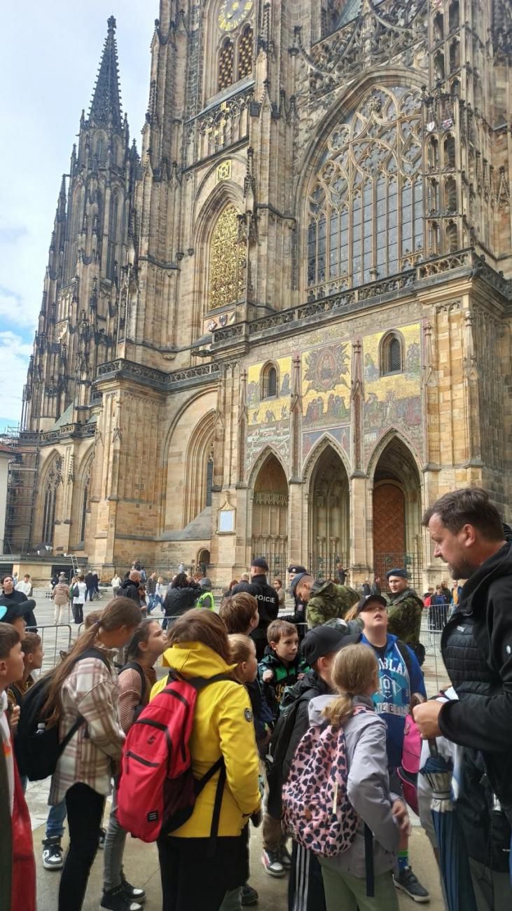 Vlastivědný výlet do Prahy  5. ročník