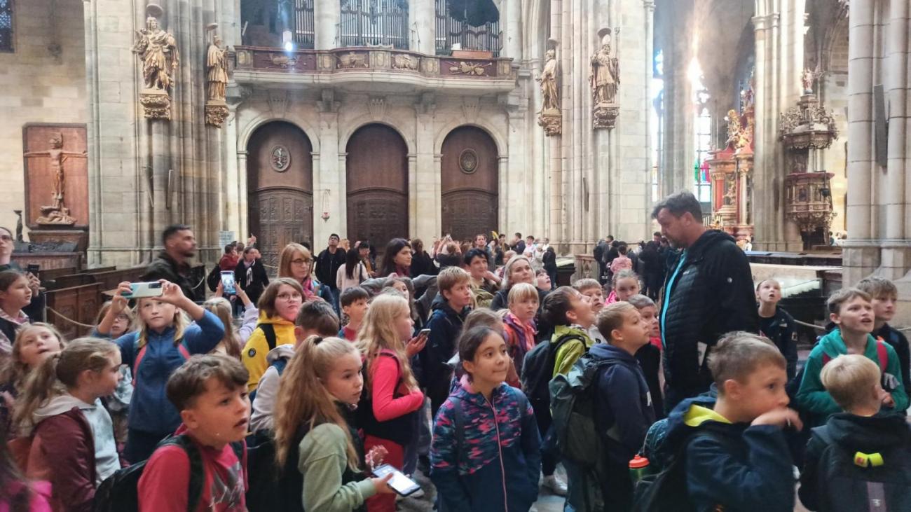 Vlastivědný výlet do Prahy  5. ročník