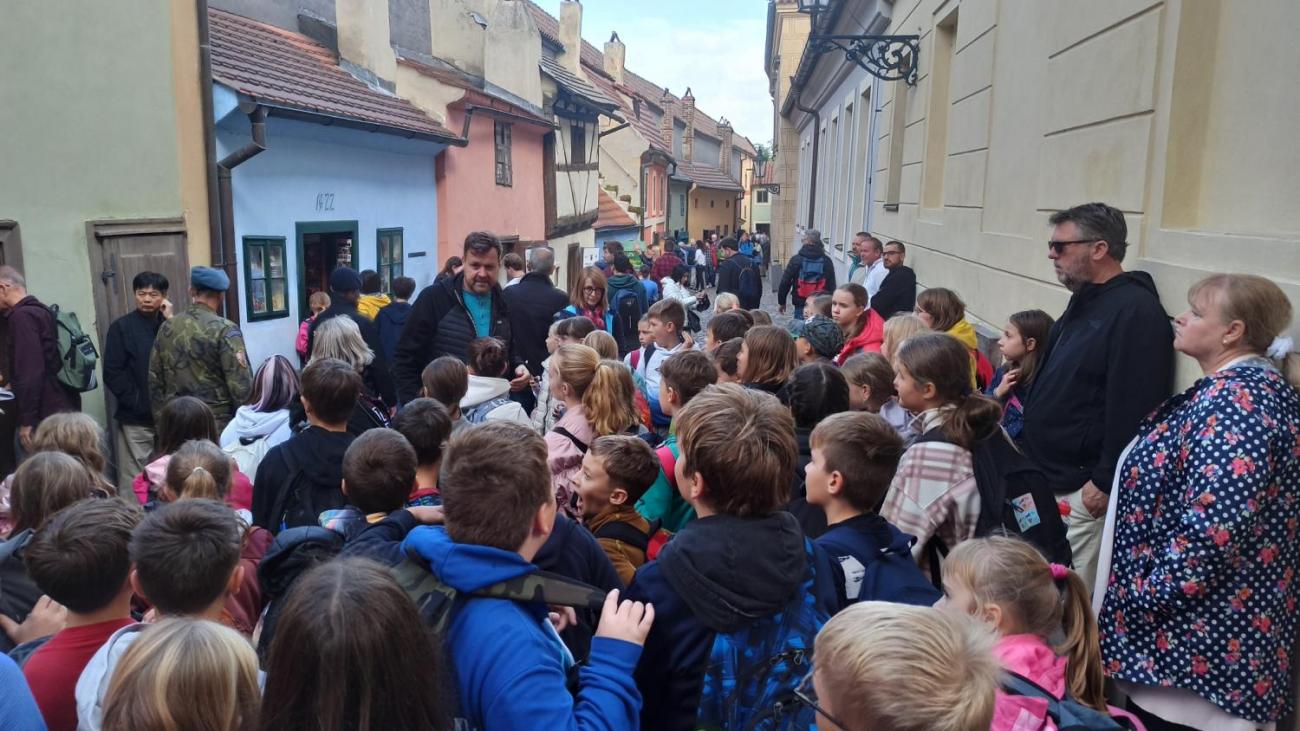 Vlastivědný výlet do Prahy  5. ročník