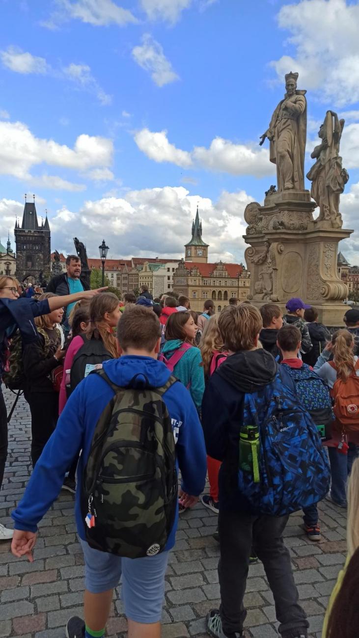 Vlastivědný výlet do Prahy  5. ročník