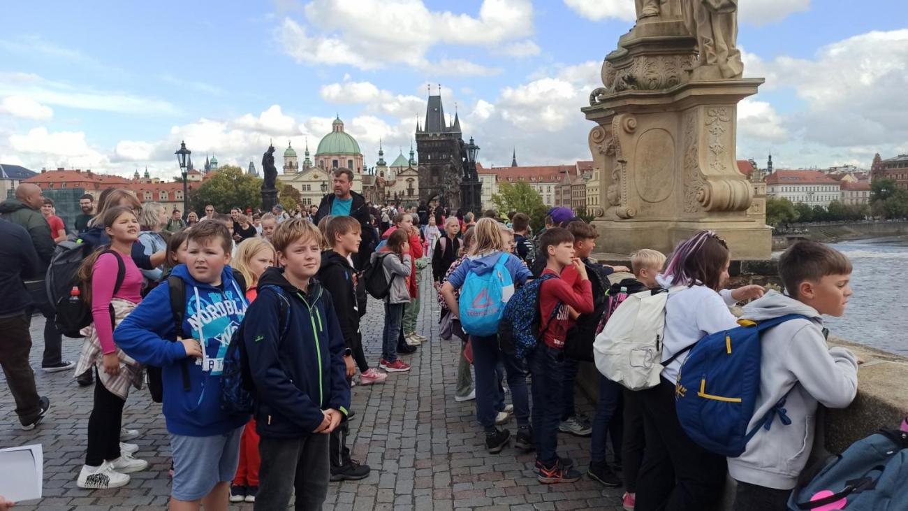 Vlastivědný výlet do Prahy  5. ročník