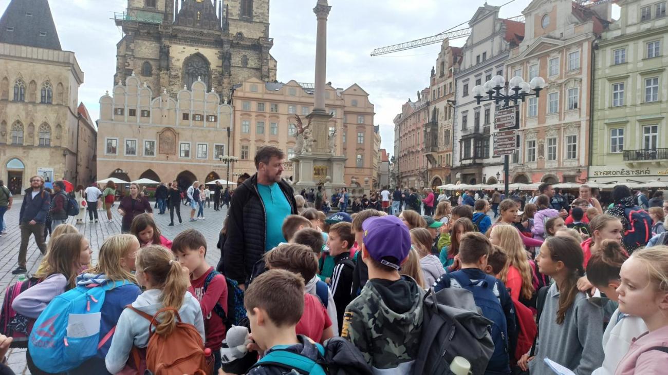 Vlastivědný výlet do Prahy  5. ročník