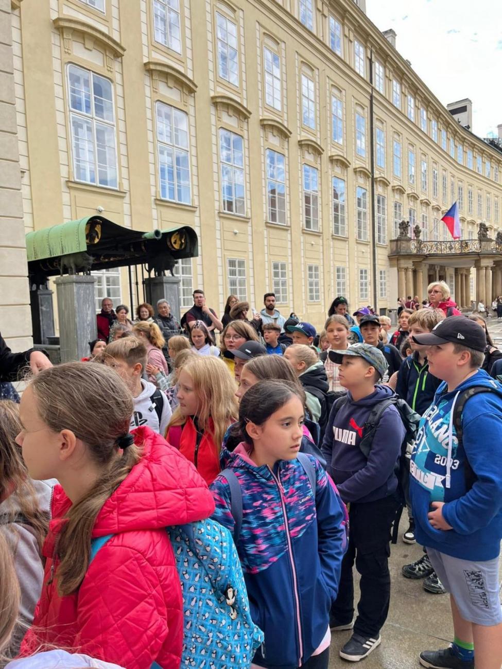 Vlastivědný výlet do Prahy  5. ročník