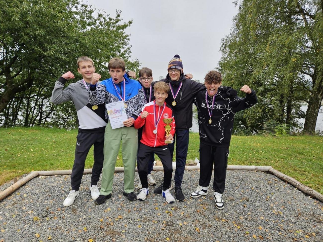 Starší žáci doběhli až na republikové finále!