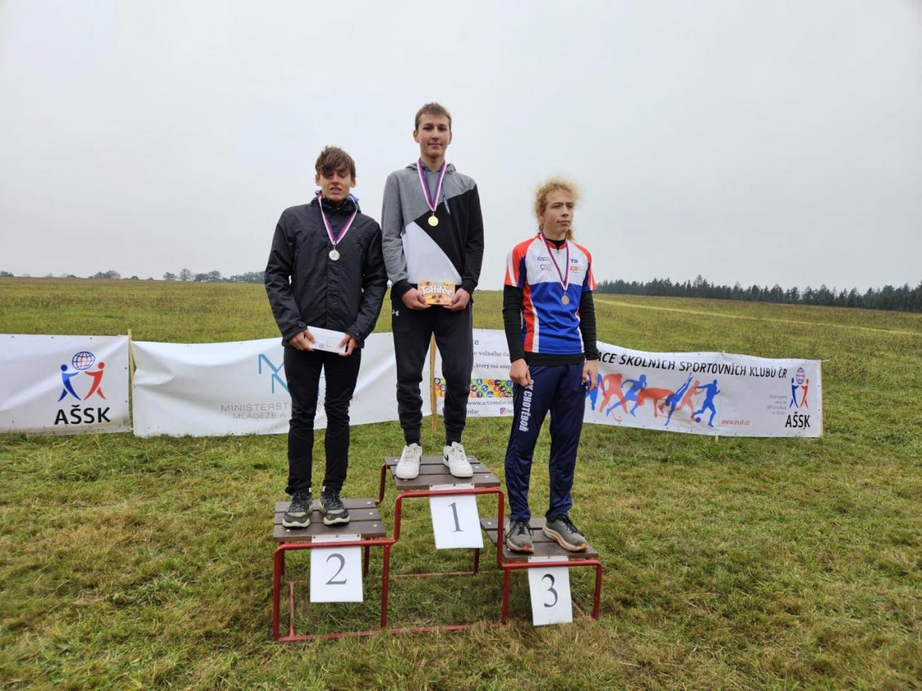 Starší žáci doběhli až na republikové finále!