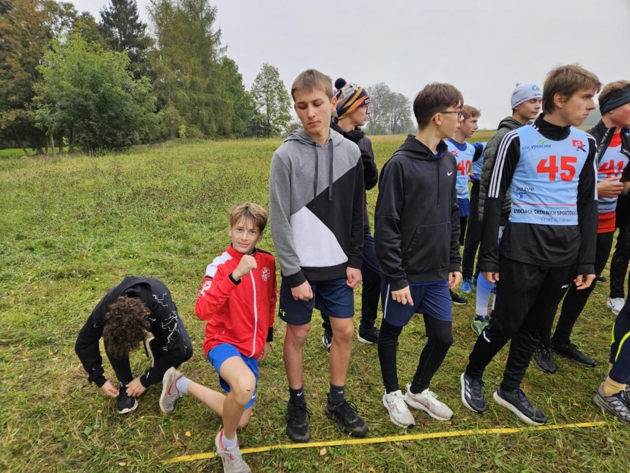 Starší žáci doběhli až na republikové finále!