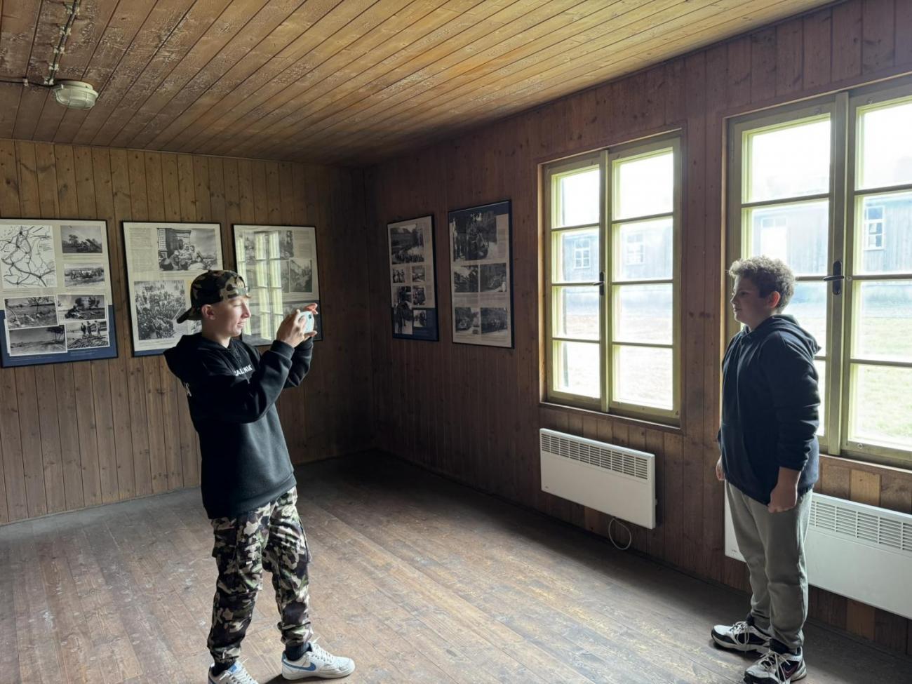 Exkurze k památníku Vojna