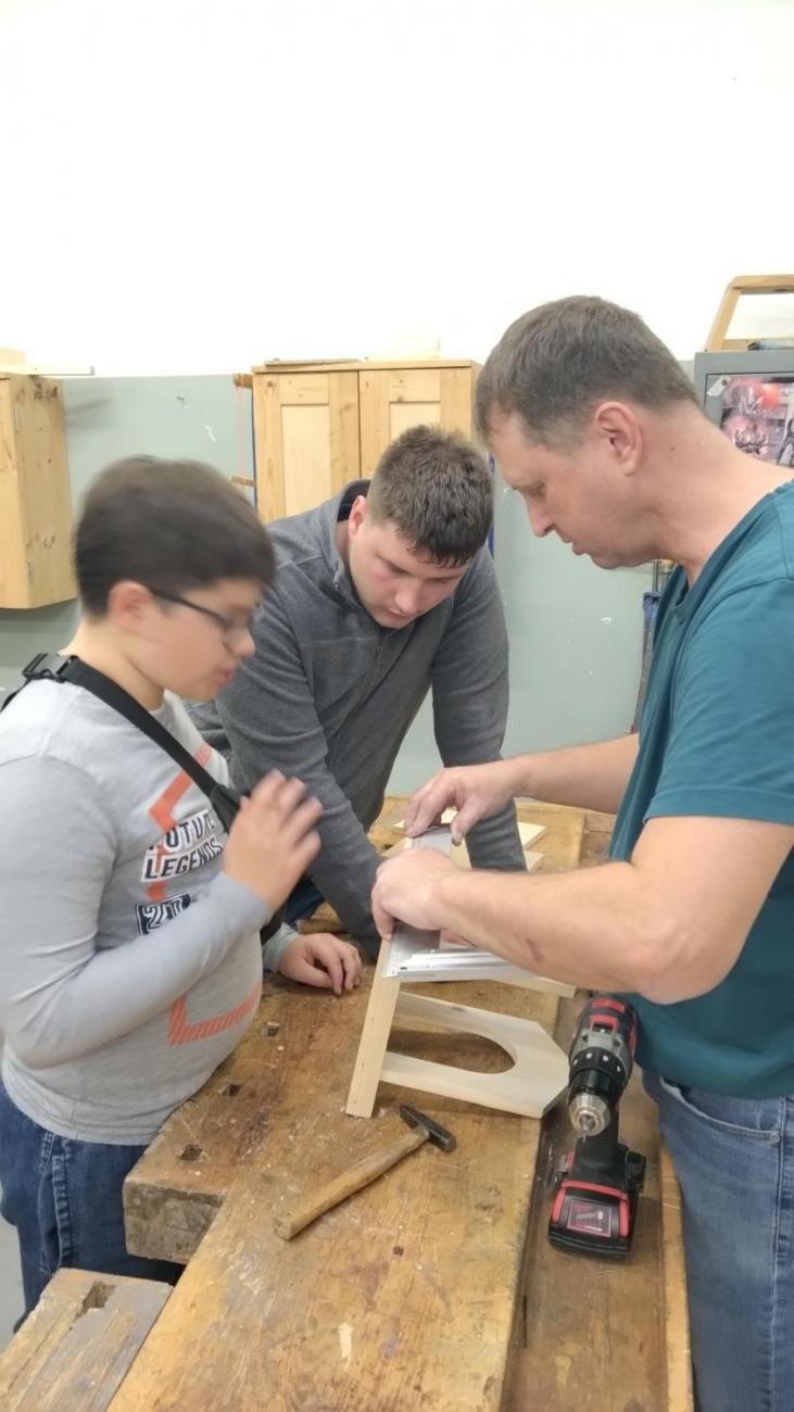 Projekt "Budka" - spolupráce 7.C s klienty DTS Jihlava