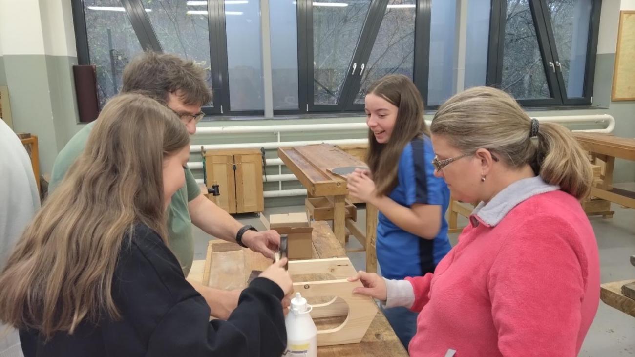 Projekt "Budka" - spolupráce 7.C s klienty DTS Jihlava