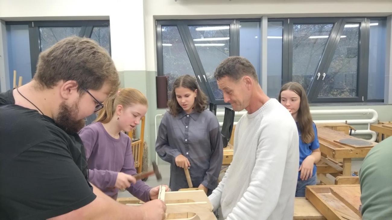 Projekt "Budka" - spolupráce 7.C s klienty DTS Jihlava