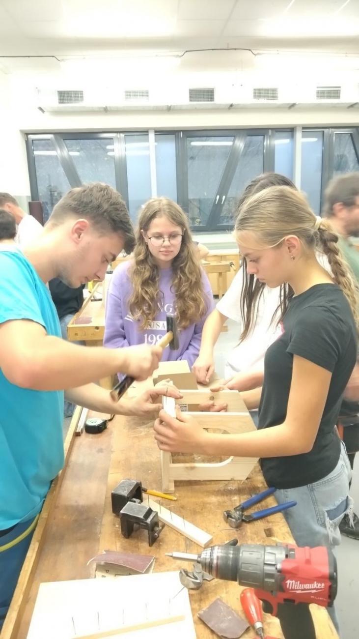 Projekt "Budka" - spolupráce 7.C s klienty DTS Jihlava