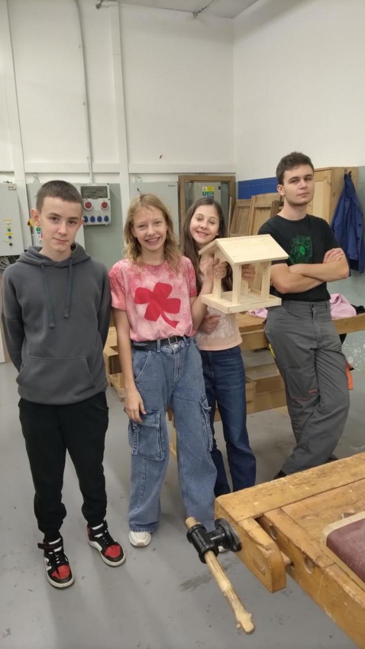 Projekt "Budka" - spolupráce 7.C s klienty DTS Jihlava