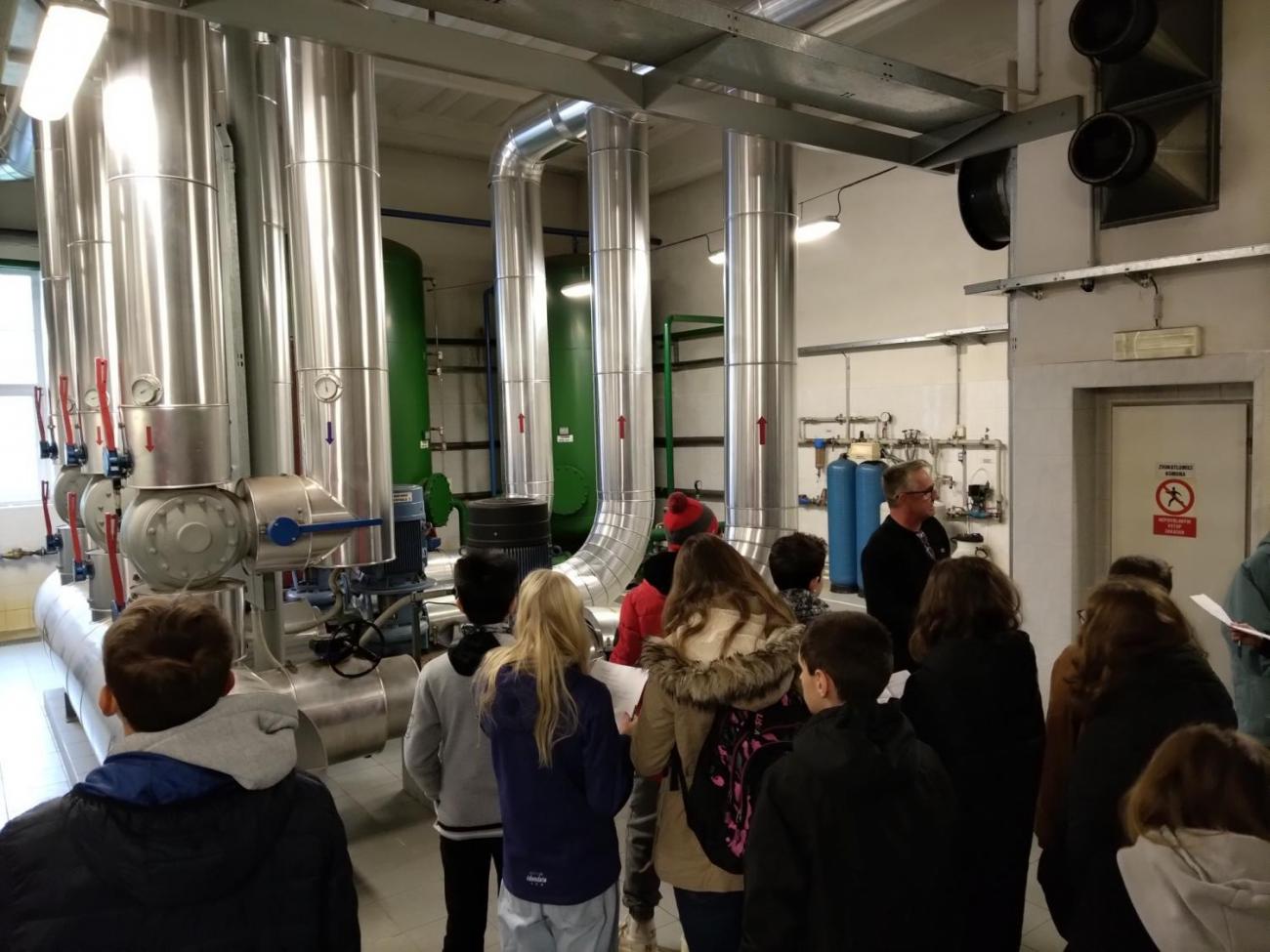 MaFyáČek - Exkurze v kotelně K4