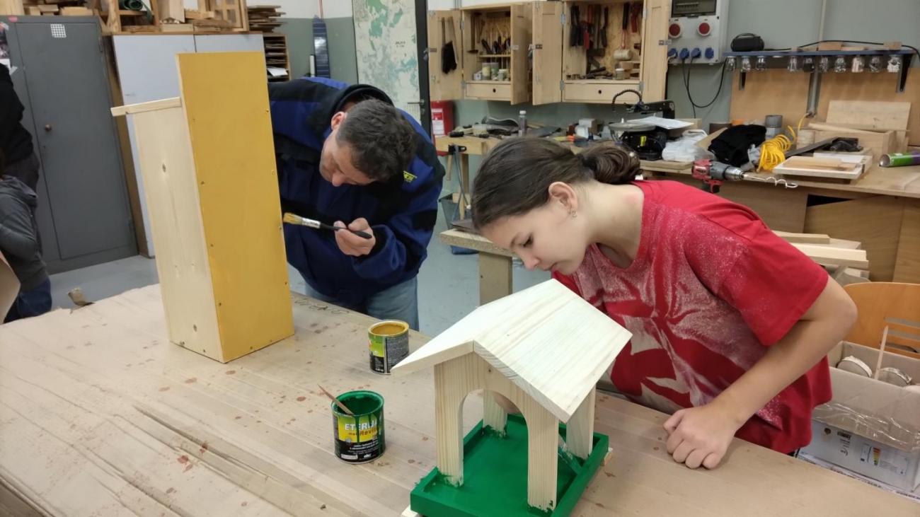 Projekt "Budka"; Spolupráce 7.C s klienty DTS Jihlava