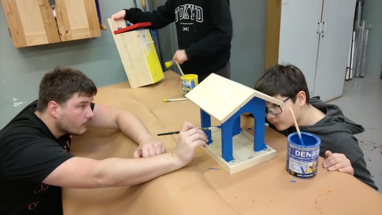 Projekt "Budka"; Spolupráce 7.C s klienty DTS Jihlava