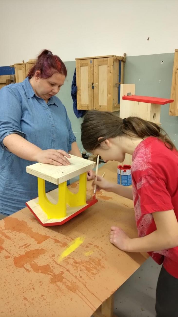 Projekt "Budka"; Spolupráce 7.C s klienty DTS Jihlava