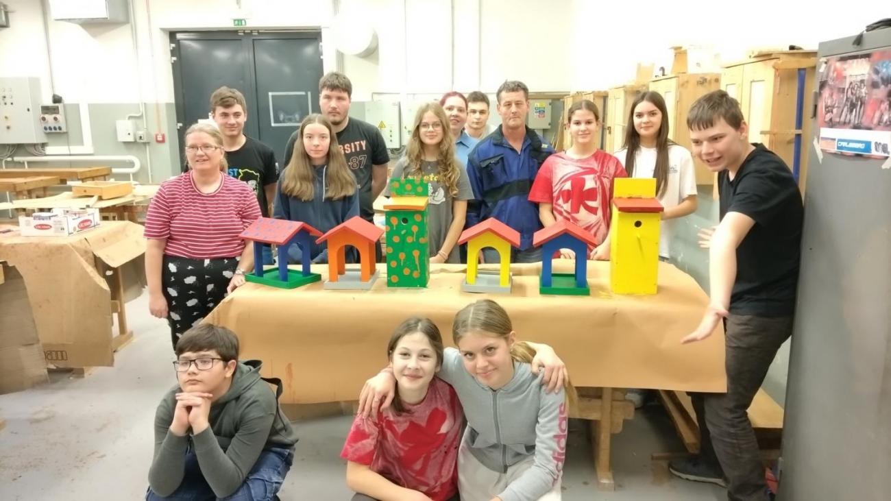 Projekt "Budka"; Spolupráce 7.C s klienty DTS Jihlava