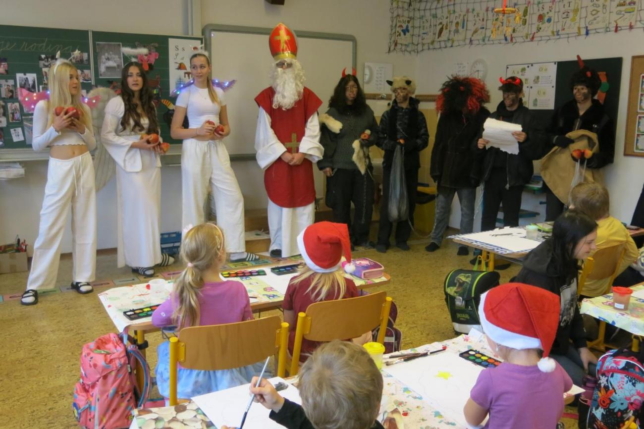 Přišel k nám Mikuláš  1. a 2. ročník