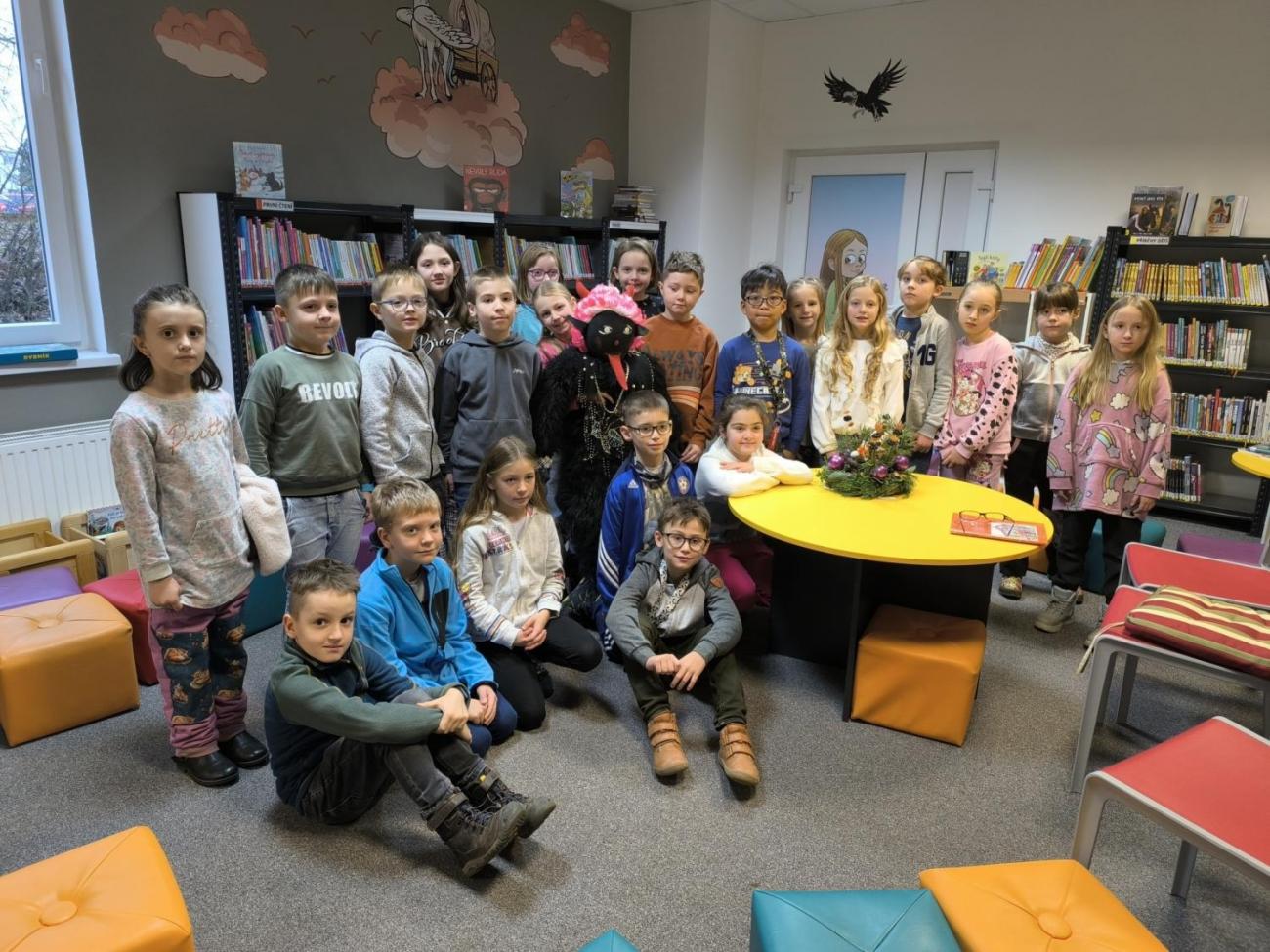 Knihovna - autorské čtení 2.A a 2.B