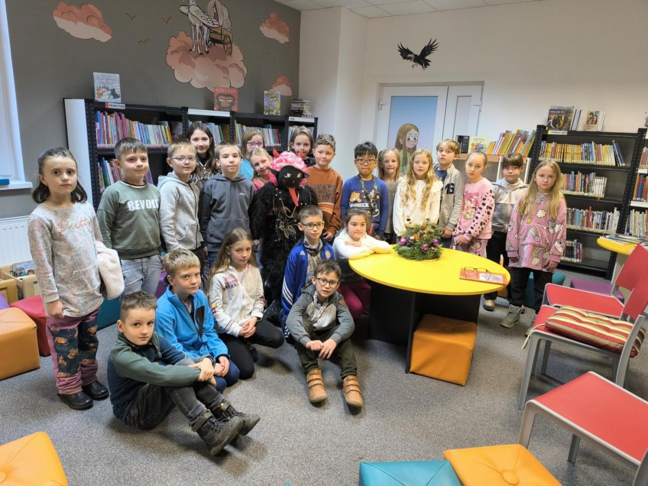 Knihovna - autorské čtení 2.A a 2.B