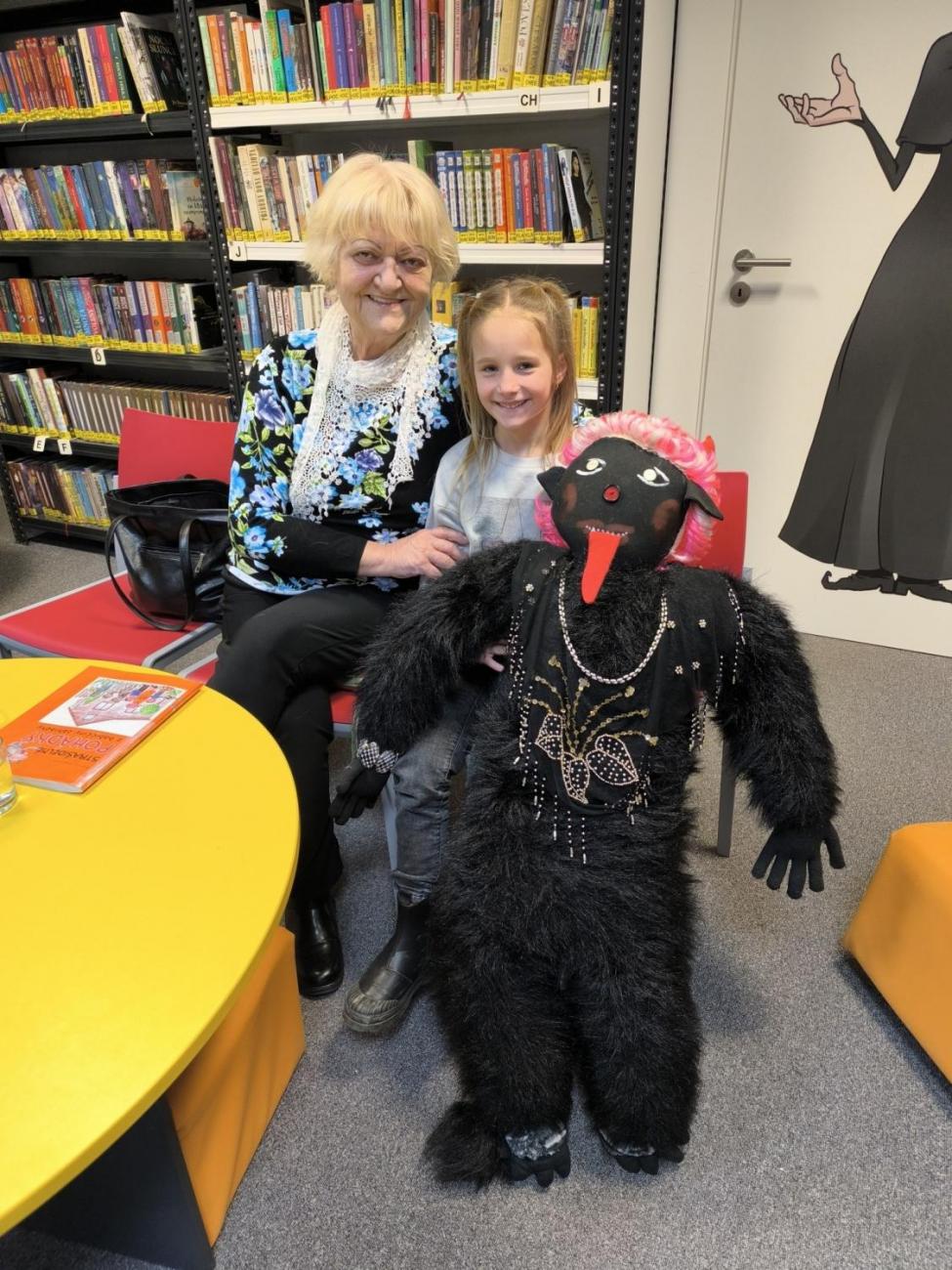 Knihovna - autorské čtení 2.A a 2.B