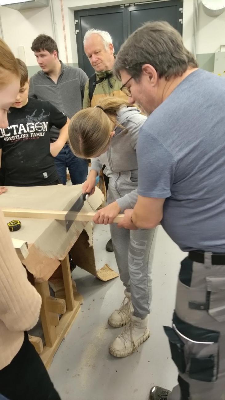 Spolupráce 7.C a DTS Jihlava, Projekt "Budka"