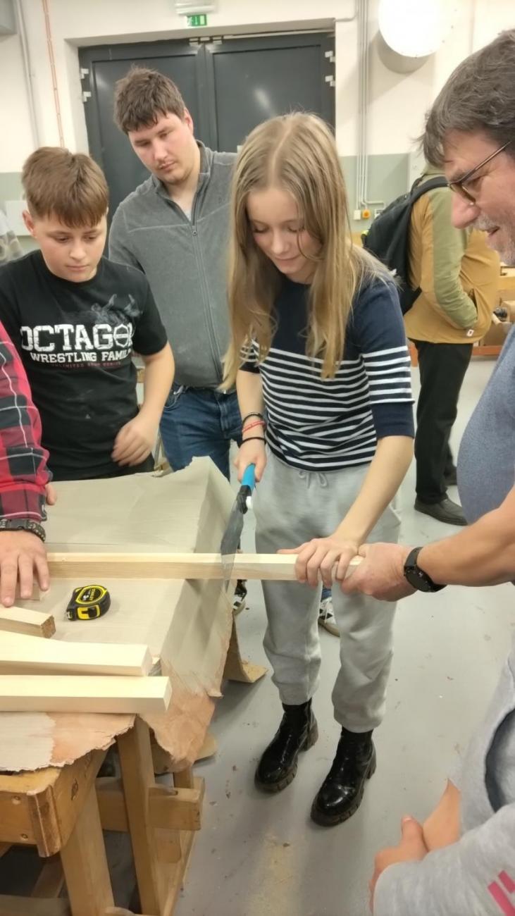 Spolupráce 7.C a DTS Jihlava, Projekt "Budka"