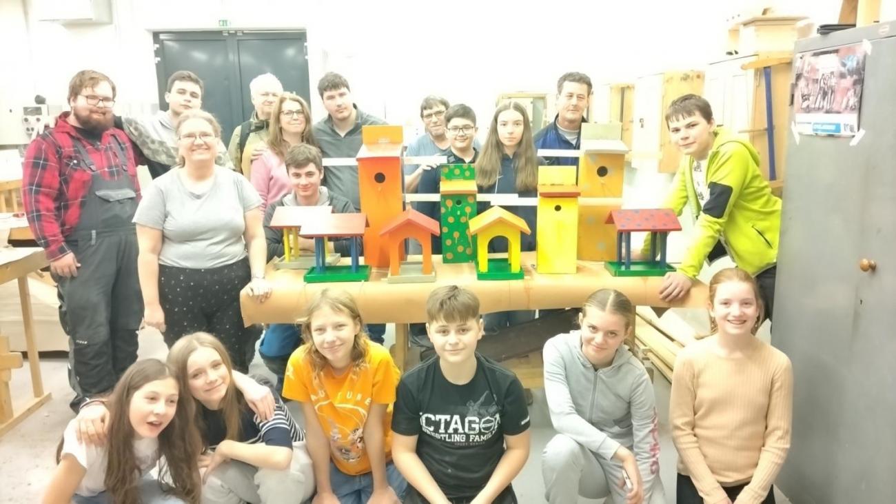 Spolupráce 7.C a DTS Jihlava, Projekt "Budka"