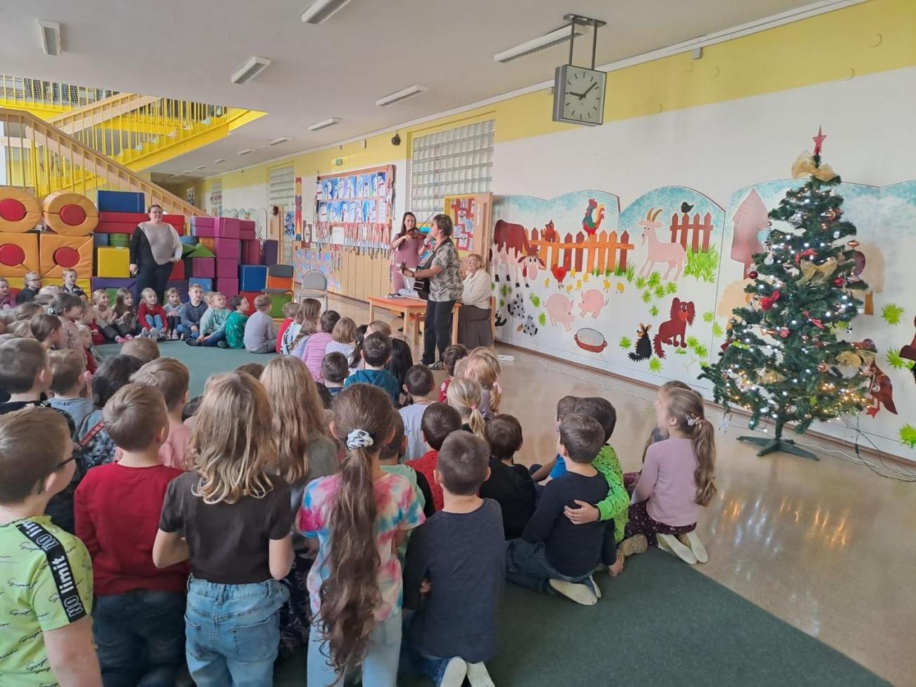 Vánoční vystoupení MŠ Mašinka