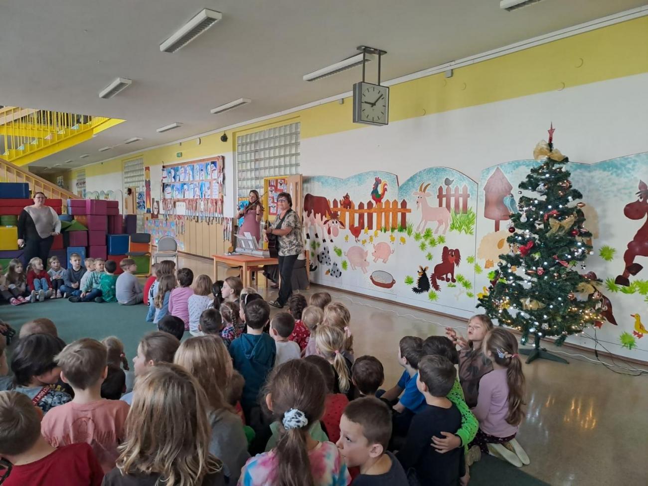 Vánoční vystoupení MŠ Mašinka