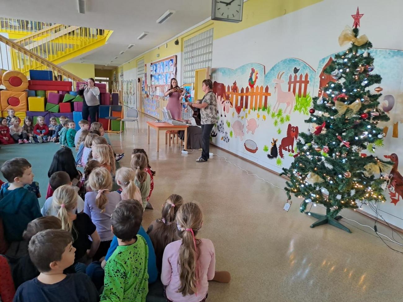 Vánoční vystoupení MŠ Mašinka