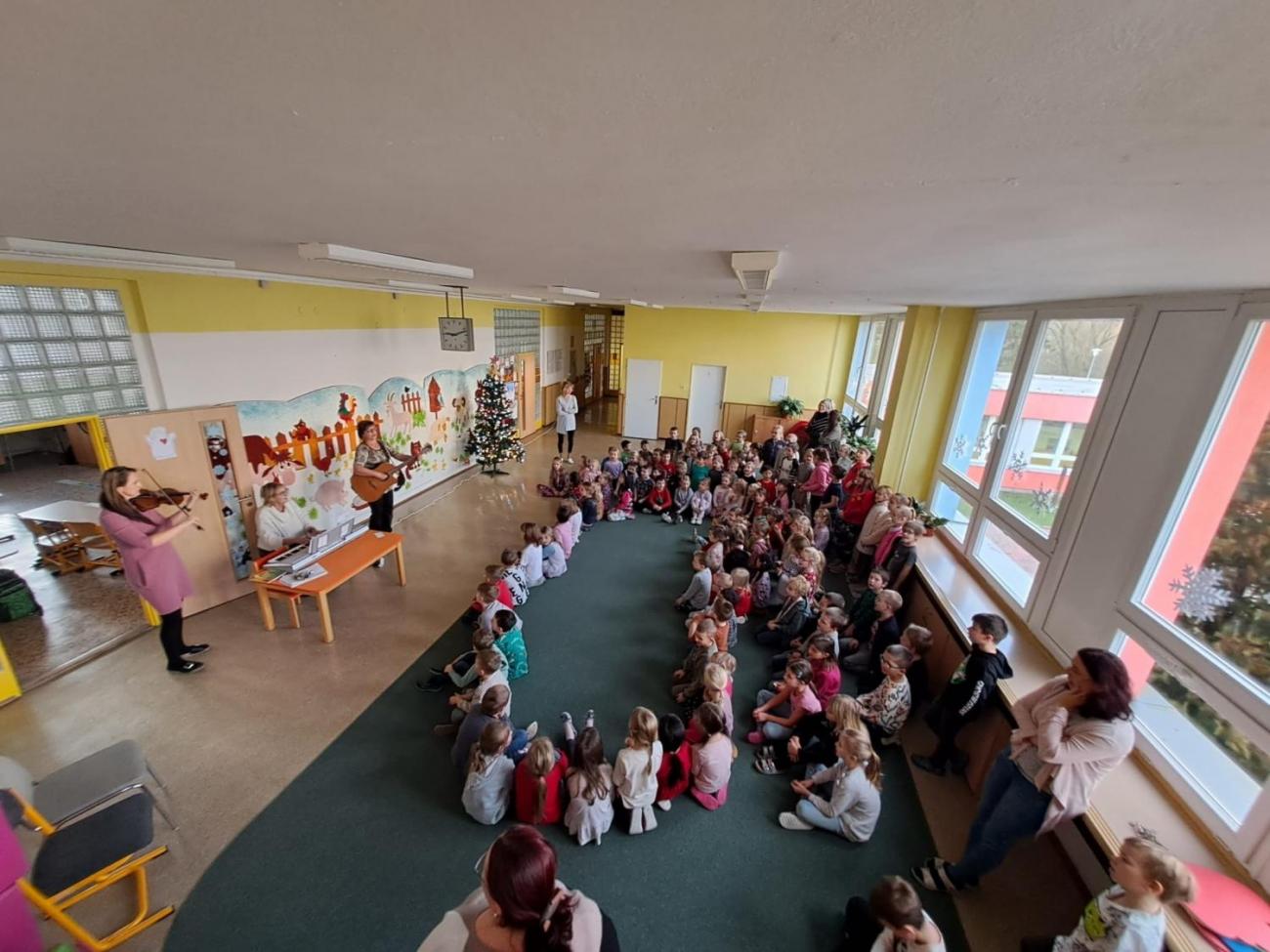 Vánoční vystoupení MŠ Mašinka