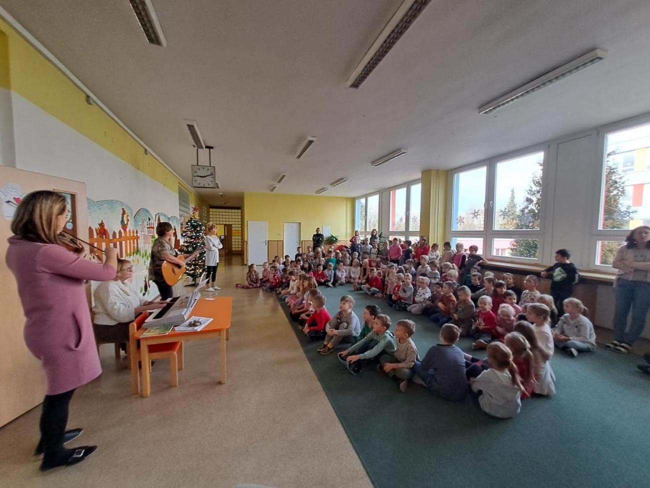 Vánoční vystoupení MŠ Mašinka