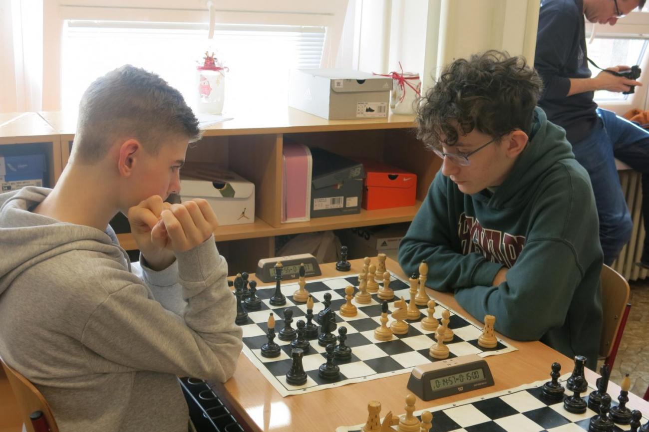 Okresní přebor školních týmů v šachu ve školním roce 2024/2025