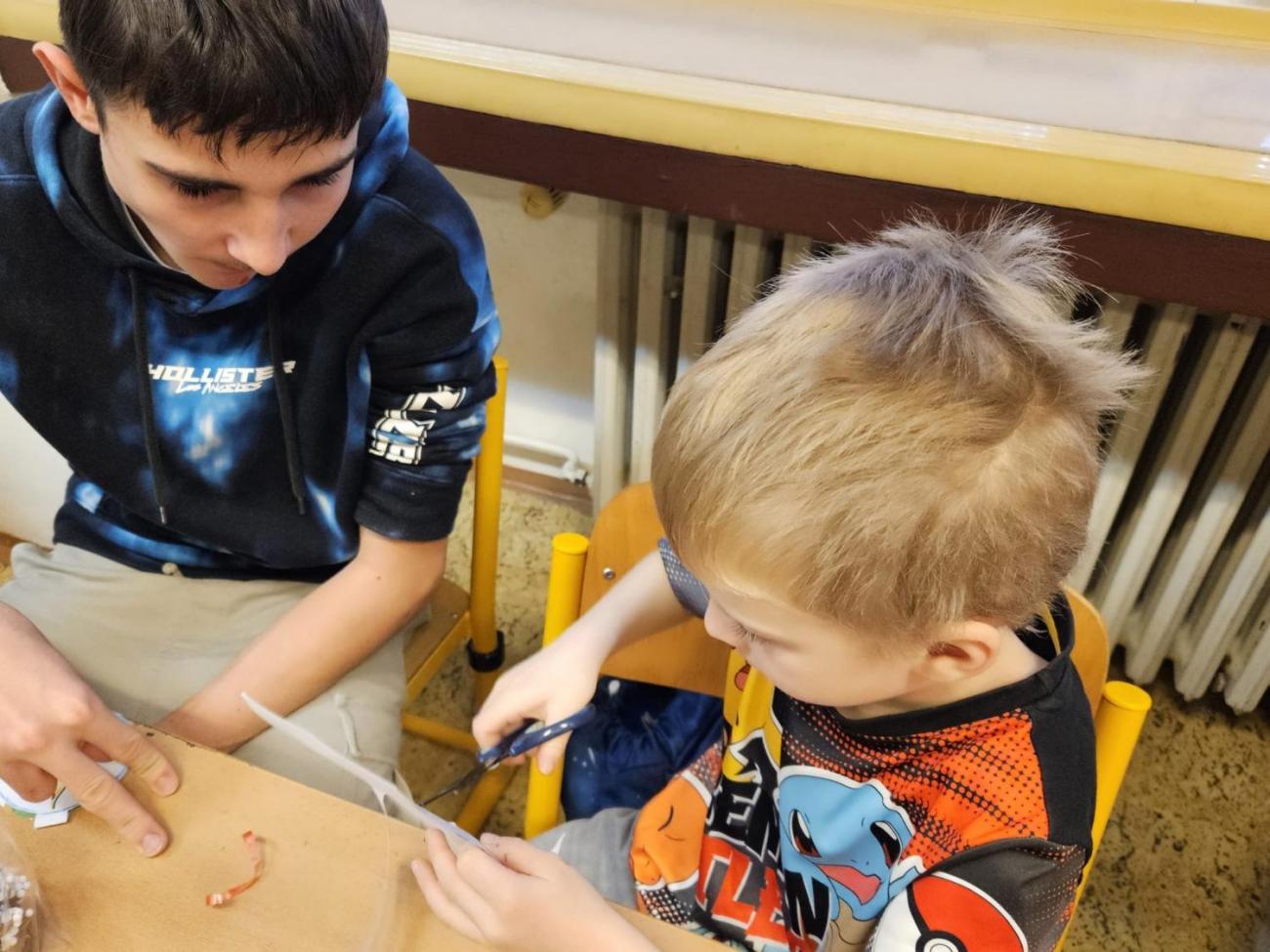 Vánoční besídka s deváťáky  1. C + 9. C