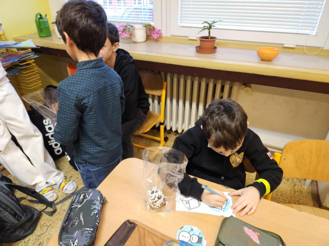 Vánoční besídka s deváťáky  1. C + 9. C